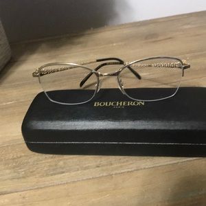 Boucheron half rim frames